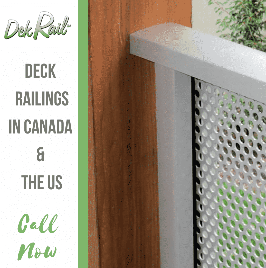 Adding Value To Your Home With Deck Railings In Canada The US Dek Rail   Deck Railings In Canada 