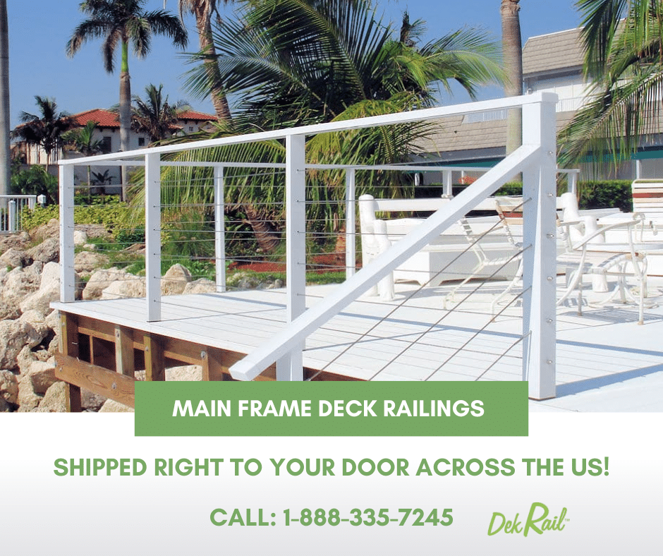 Main Frame Deck Railings