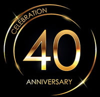 40th Year Anniversary in business